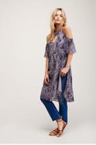 Free People Womens Wild And Free Printed Tun
