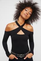 Seamless Wrap Neck Top By Intimately At Free People