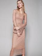 We Are Kindred Deliah Metallic Dress
