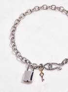 Shoshanna Lee Jewelry Pave Diamond Lock Choker
