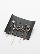 Mixed Dangle Piercing Set By Free People