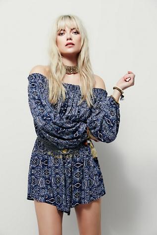 Free People Womens Free Flowing Romper