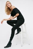 3x1 Womens Off The Shoulder Romper