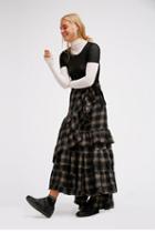 Nicholas K X Free People Womens Enya Plaid Skirt