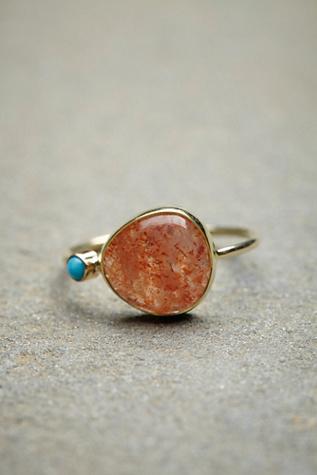 Dream Collective For Free People Womens Sunstone Slice Ring