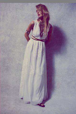 Free People Womens Principessa Maxi