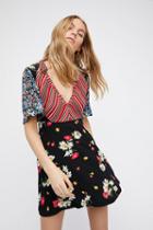 Free People Womens Mix It Up Printed Mini