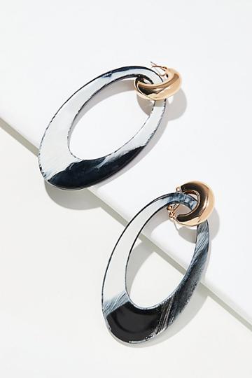 Opulent Resin Hoops By Reliquia Jewellery At Free People