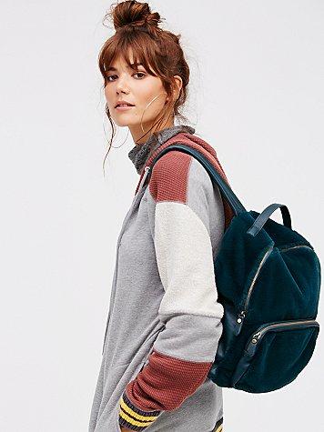 Nice Things Paloma Russo Faux Fur Backpack