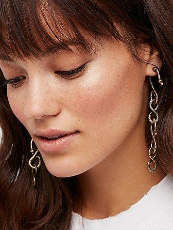 Serpent Link Ear Jackets By Free People