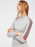 Free People Raspberry Jam Tee