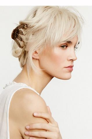 Fp Collection Womens Mermaid Metal Hair Claw