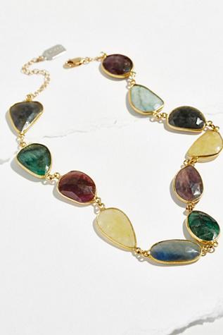 Ela Rae Womens Rainbow Sadie Stone Choke