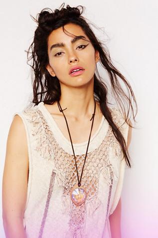 Future Eyes Womens Kaleidoscope Necklace Mon