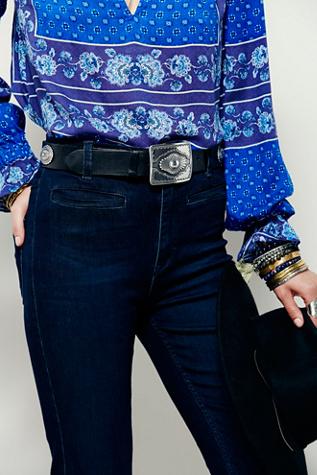 Understated Leather For Free People Womens Free Rider Belt