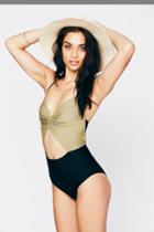 Kore Swim Womens Flora Two Toned One Piece