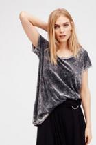 We The Free Womens Doran Velvet Tee