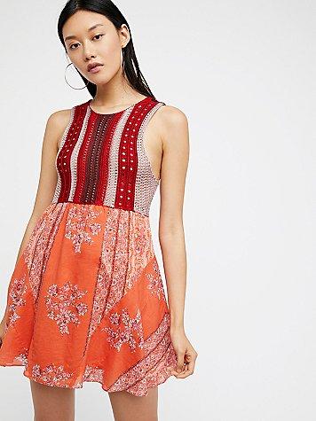 Katie's Mini Dress By Free People