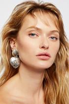 Sterling Silver Heart Earrings By Navajo Arts &amp; Crafts Enterprise At Free People