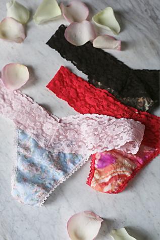 Only Hearts Womens Must Have Printed Thong