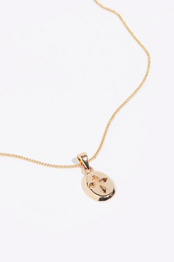 18k Mini Engraved Cross Pendant By Reliquia Jewellery At Free People