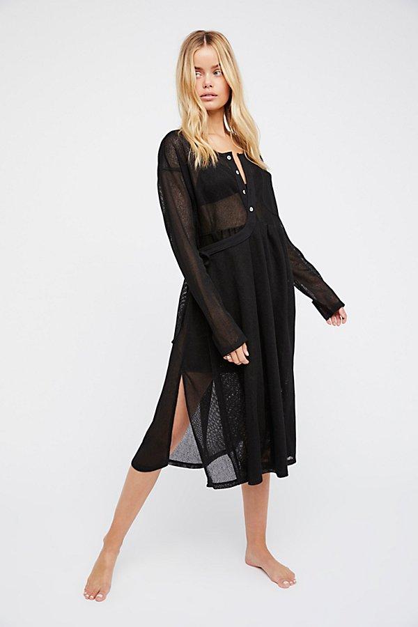Sunday Market Solid Mesh Dress By Fp Beach At Free People