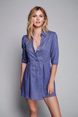 Free People X Love Project Womens Stars Dress