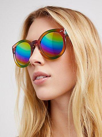 Double Rainbow Sunglasses By Free People