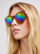 Double Rainbow Sunglasses By Free People
