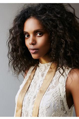 Free People Womens Top Notch Skinny Tie