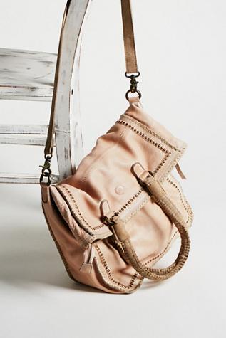 Free People Womens Faye Distressed Tote