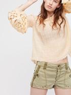 Free People Itsy Bitsy Military Short