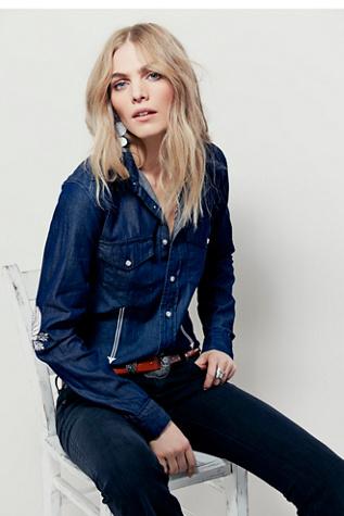 Nsf Womens Nsf Denim Shirt