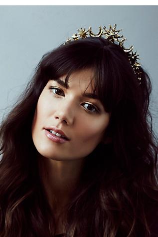 Lelet Ny X Free People Womens Crescent Moons Crown