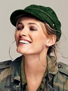 Free People Billie Jean Faux Suede Lieutenant Hat