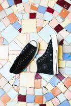 Converse Womens Woven Suede Hi Top Chucks