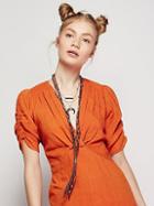 South Of The Border Leather Necklace By Free People