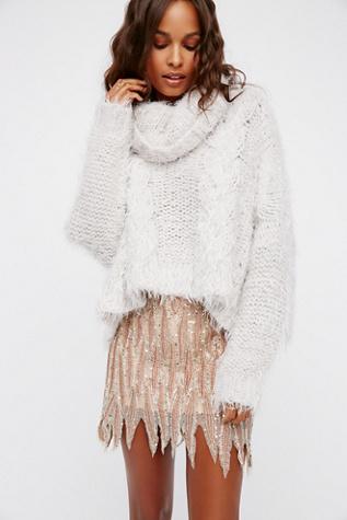 Free People Womens Elven Embellished Mini