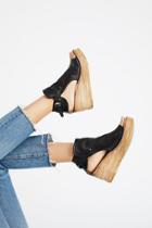 Nathan Leather Wedge By A.s.