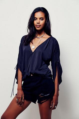 Free People Womens Salt N Peppa Top
