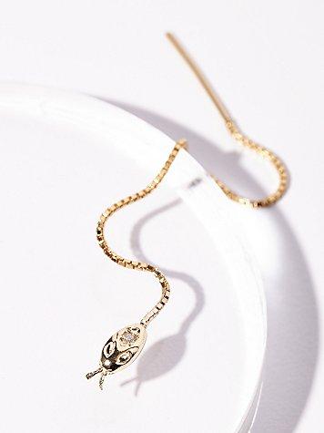 Erica Weiner 10k Diamond Snake Threader