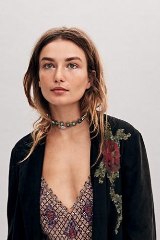 Lionette Womens Rothschild Opal Choker