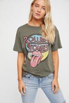 Rolling Stones Retro Tee By Daydreamer At Free People
