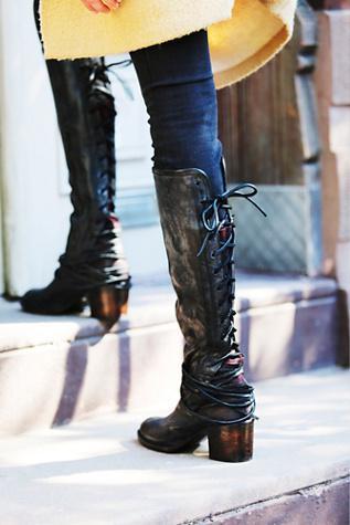 Freebird By Steven Womens Coal Tall Boot