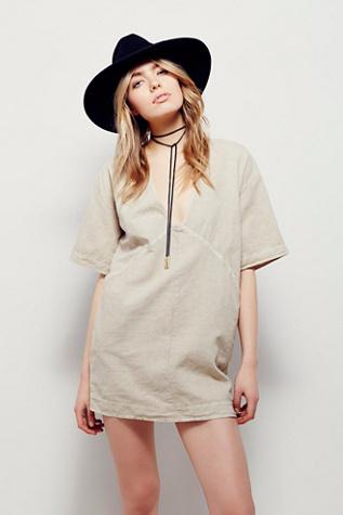 Free People Womens Simply Deep V Shift