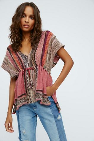 Free People Womens Moonlit Path Pullover