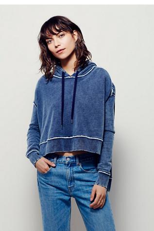 Free People Womens Boardwalk Hoodie