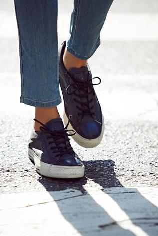 Converse X John Varvatos Womens Jv Coated Canvas Lo Tops