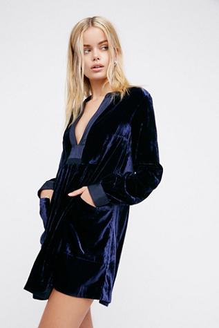 Free People Womens Choose Me Velvet Mini