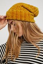 Huggy Bear Chenille Beanie By Free People